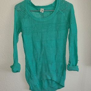 Teal Knit Sweater